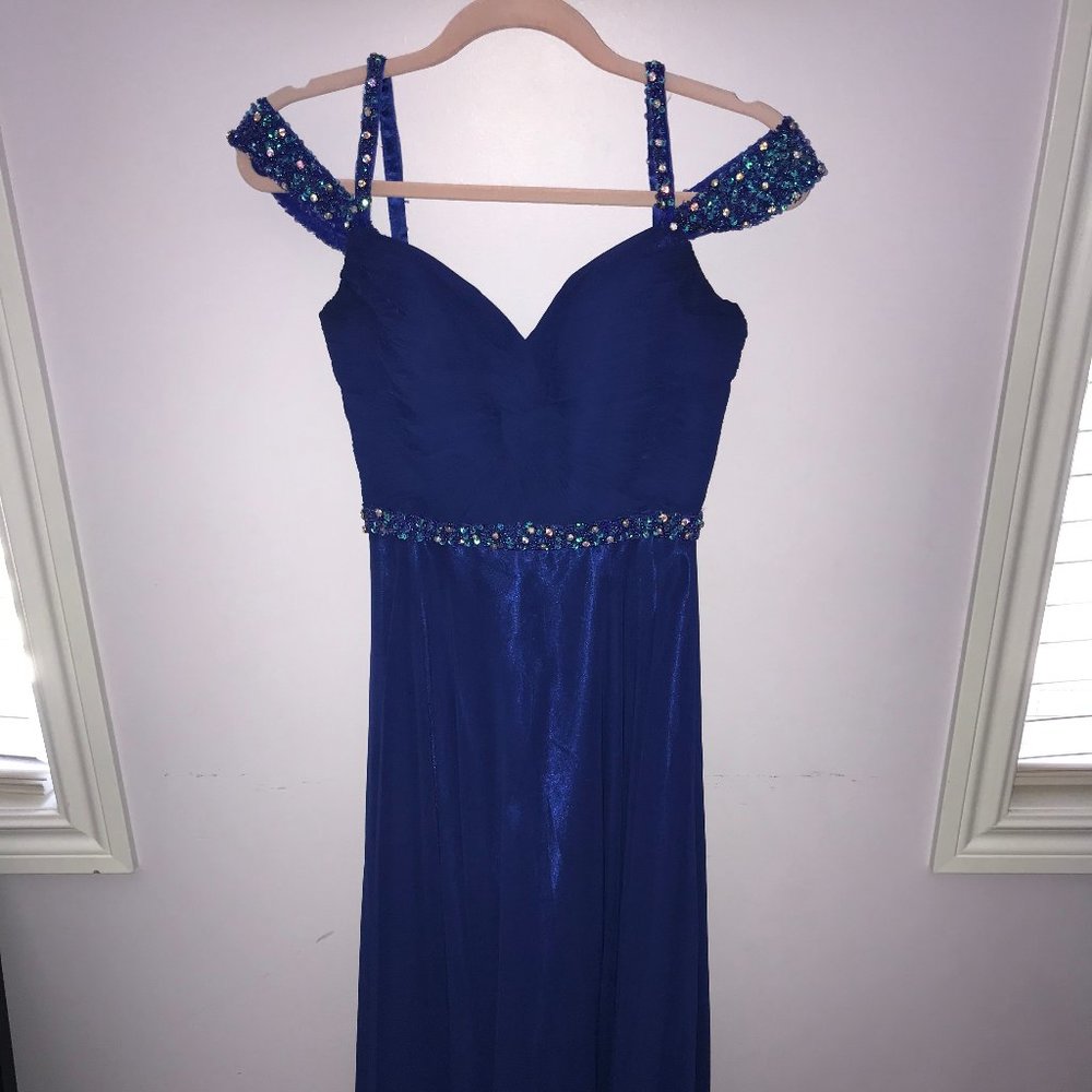 Blue Maxi Dress